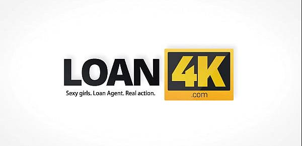  LOAN4K. Teen girl undresses in loan office for necessary cash